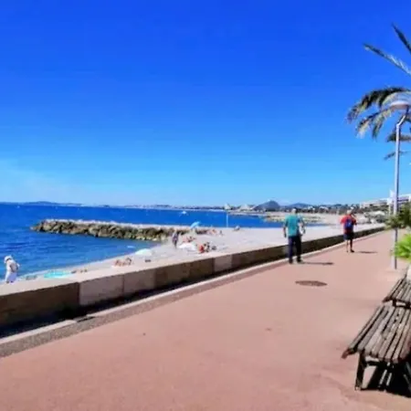 Cocon Marin 4 Proche Parking Wifi * Cagnes-sur-Mer